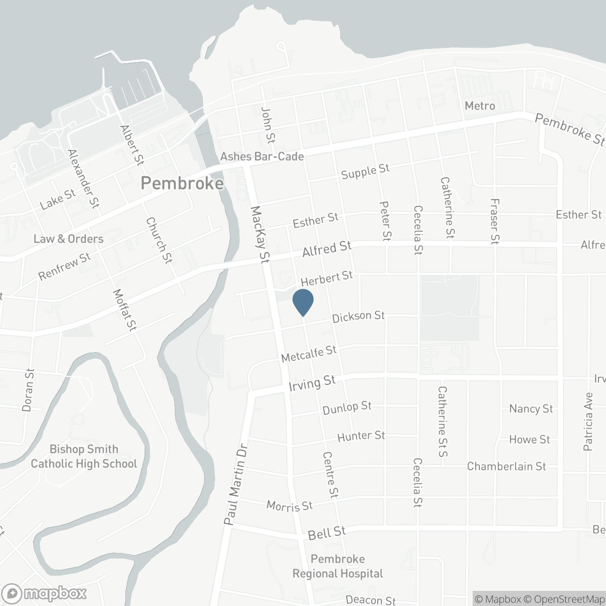 376 CENTRE STREET, Pembroke, Ontario K8A 1J5